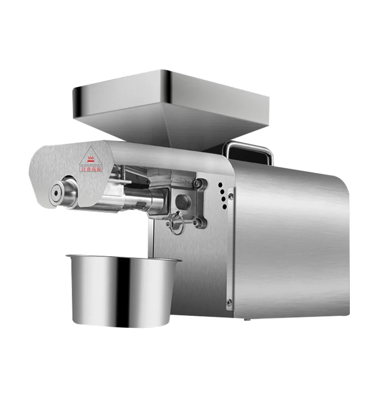 4-6 kg/h Mini Oil Press Machine Cold Press Oil Machine Sesame Stainless Steel Oil Press 3