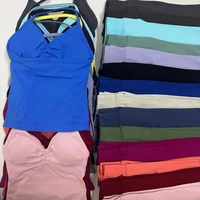 Ensemble 2 pièces pour femme : Leggings Impact et débardeur dos nu taille haute froncé, tenue de sport, fitness, entraînement et yoga 3