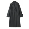 2025 Autumn/Winter New Product: Women's Wear High End Casual Soft Loose Collar Long Sleeve Coat Coat 2