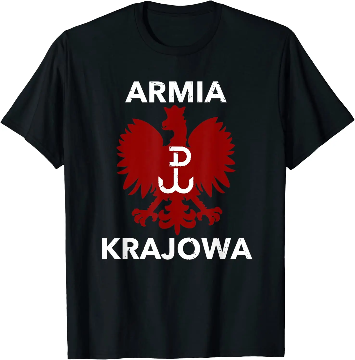 

Polish Resistance Flag Men T-Shirt. Armia Krajowa Polska Eagle TShirt Short Sleeve Casual Cotton O-Neck Summer Shirts