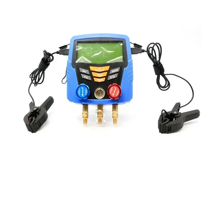 New Digital Refrigerant Meter Air Conditioner Fluorination Meter Ctronic Digital Refrigerant