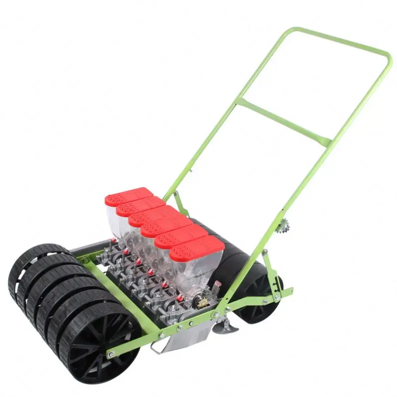 

vegetable seeder seedling planter push seed single row planter hand push manual seeder