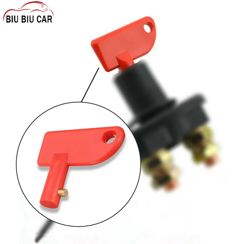 2Pcs Batteria Per Auto Tagliata Kill Isolator Switch Chiavi Di Ricambio Marine Auto Boat Truck Interruttore Di Controllo Dell'Alimentazione Interrutto