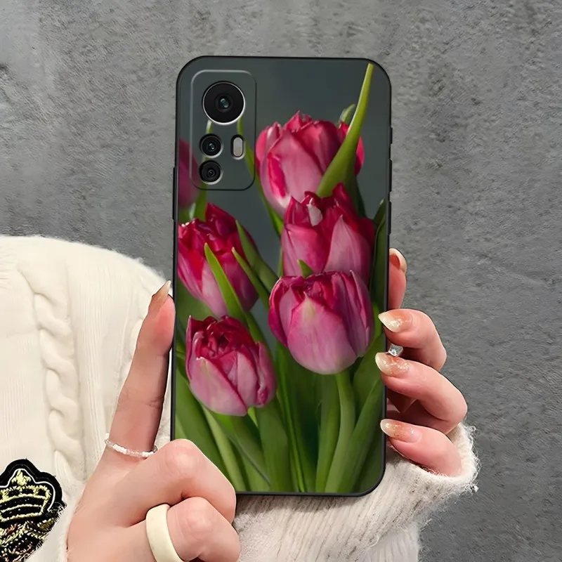 Tulips Flower Spring Phone Case For Redmi 9A 7A 10 8A 10A Note