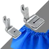 Sewing Machine Presser Foot P5 P5W P50H Pleating/Shirring Presser Foot Wide /Narrow Double Layer Wrinkle Presser Foot 2