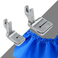 Sewing Machine Presser Foot P5 P5W P50H Pleating/Shirring Presser Foot Wide /Narrow Double Layer Wrinkle Presser Foot 2