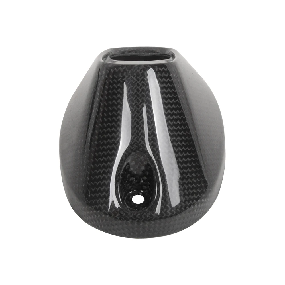 Carbon Fiber Exaust Muffler Pipe Cover Gloss/Matt Guard Adjusting Motorcycle Modification Part For Ducati Desert X DesertX +