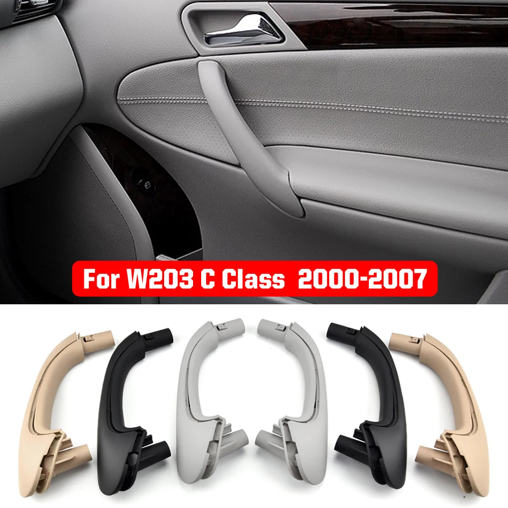외부 커버가 있는 내부 도어 핸들, 메르세데스 벤츠 W203 C 클래스 세단 2000-2007 어셈블리 교체, 신제품