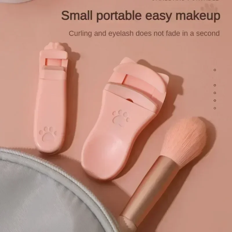 Eyelash curler 1/2PCs long lasting cute cat claw designs professional for women makeup tool fit all eyelash shapes