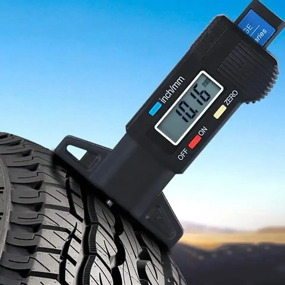 Digital Caliper Tread Depth Gauge For Car Tire Measurer