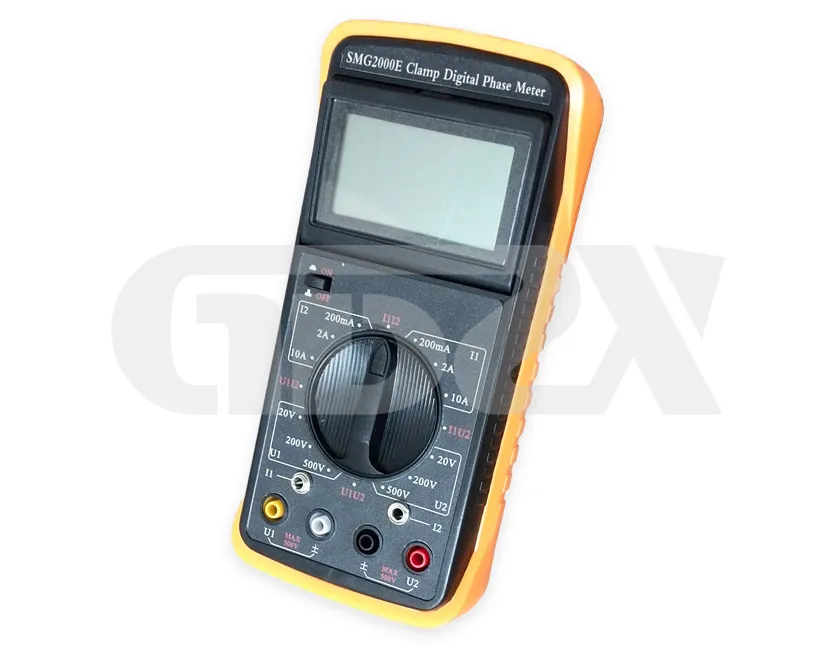 

Portable 500V Double Clamp Digital Phase Voltammeter Calibrator