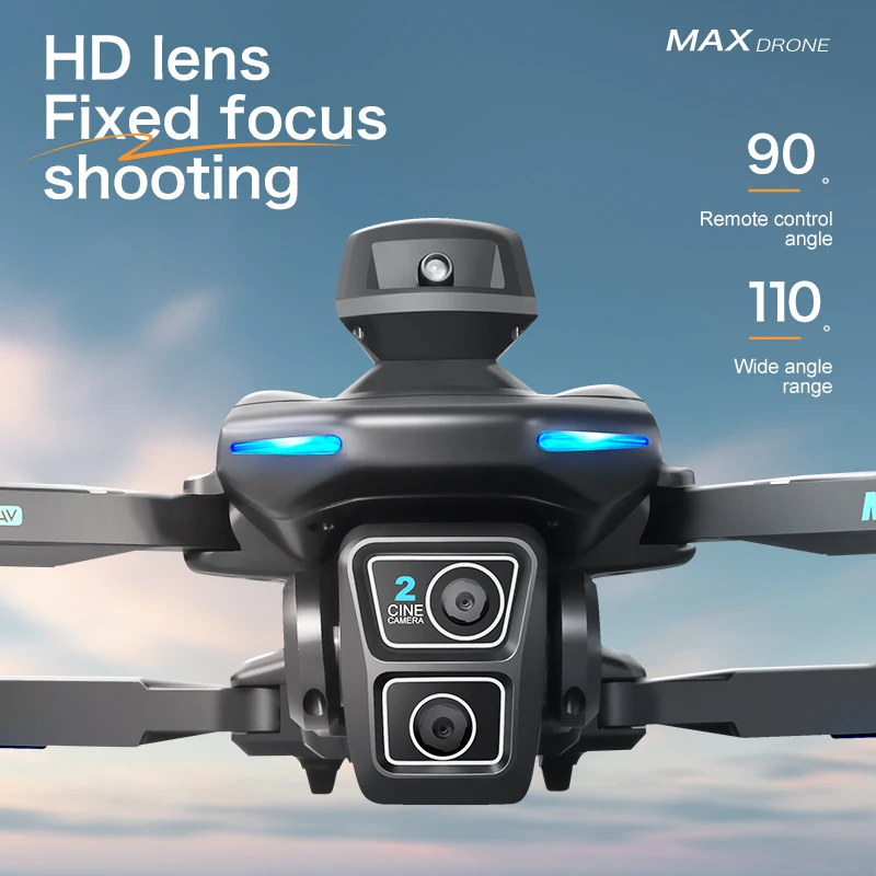 XT606 미니 드론, 광학 흐름 드론, 항공 사진, 쿼드콥터, 장애물 회피, 와이파이, FPV 드론, RC 장난감, 4K HD 카메라