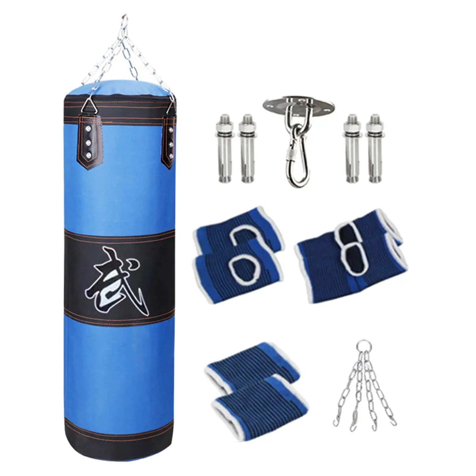 Hanging Unfilled Punching Bag PU Punching Bag with Hanging Hook Fitness Training