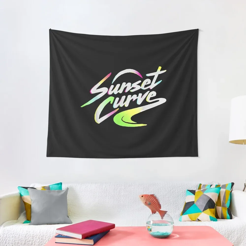 

Sunset Curve Tapestry Decorative Wall Murals Tapete For The Wall Decoration For Rooms Tapestry