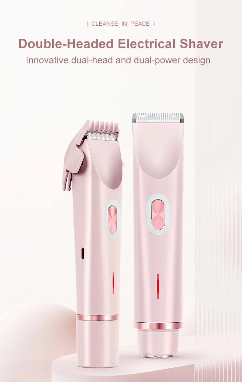 Elektrische dames scheerapparaat epilator voor benen oksels en bikini_voghion.com