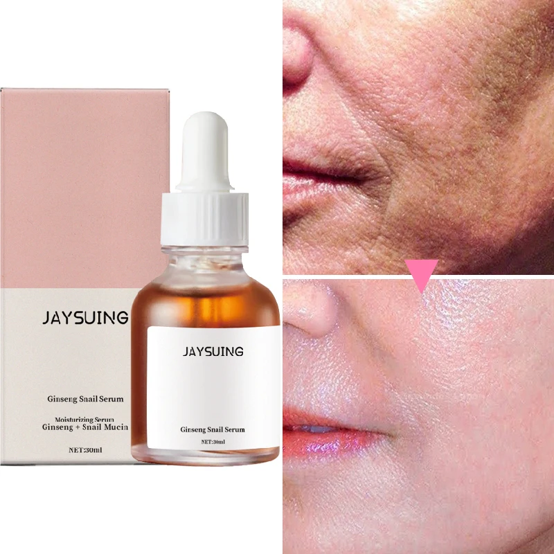 

Anti-Aging Remove Wrinkles Snail Serum Firming Lifting Reduce Fine Lines Whitening Shrink Pores Serum Korean Skin Care Product