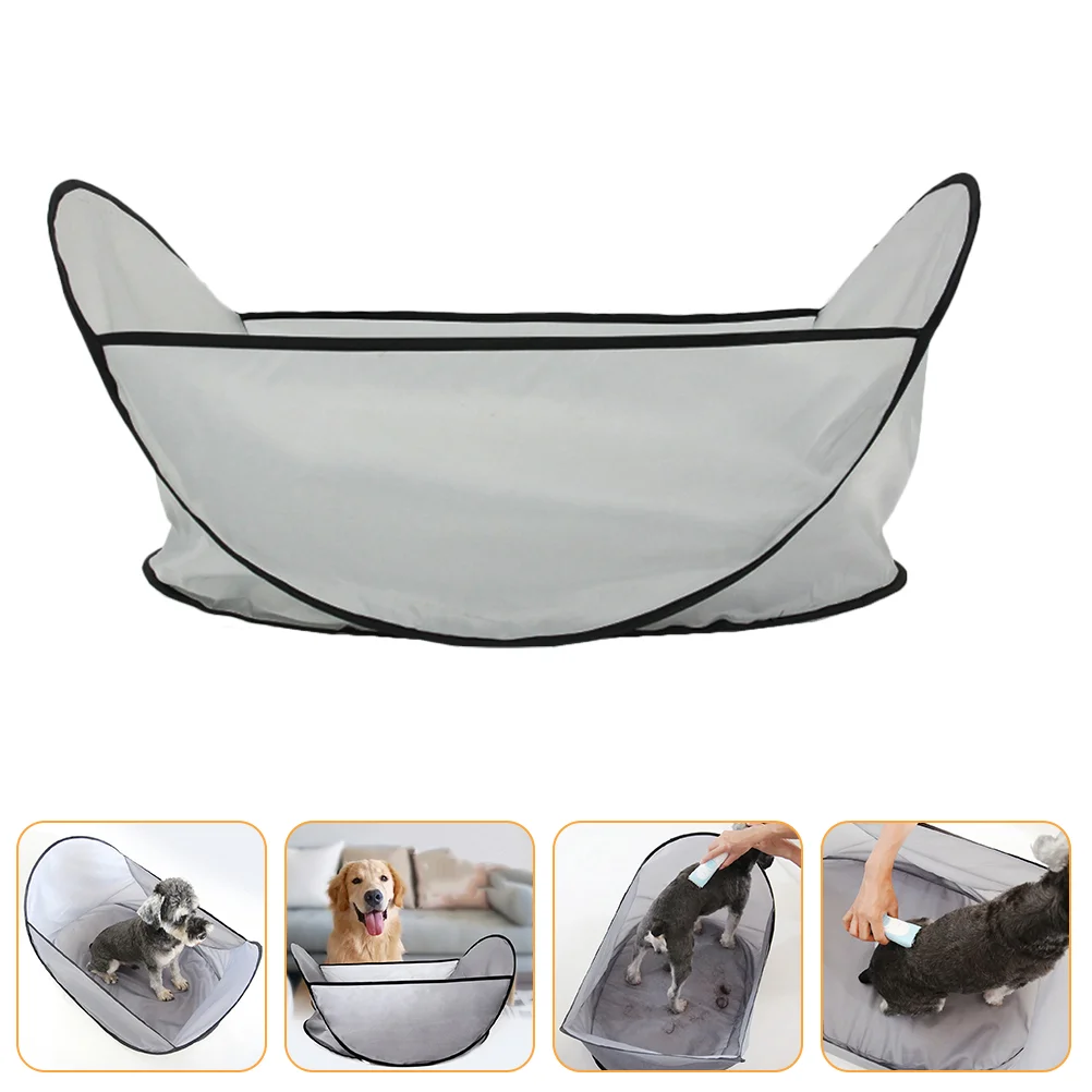 Pet Shearing Bib Dog Hair Catcher 1