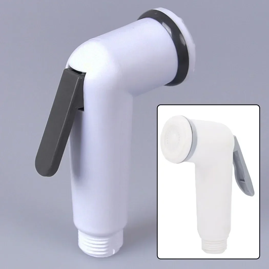Portable Bidet Faucets Handheld Spray Pet Shower Sprayer Head ABS Sprayer Head Wash Bathroom Toilets Parts