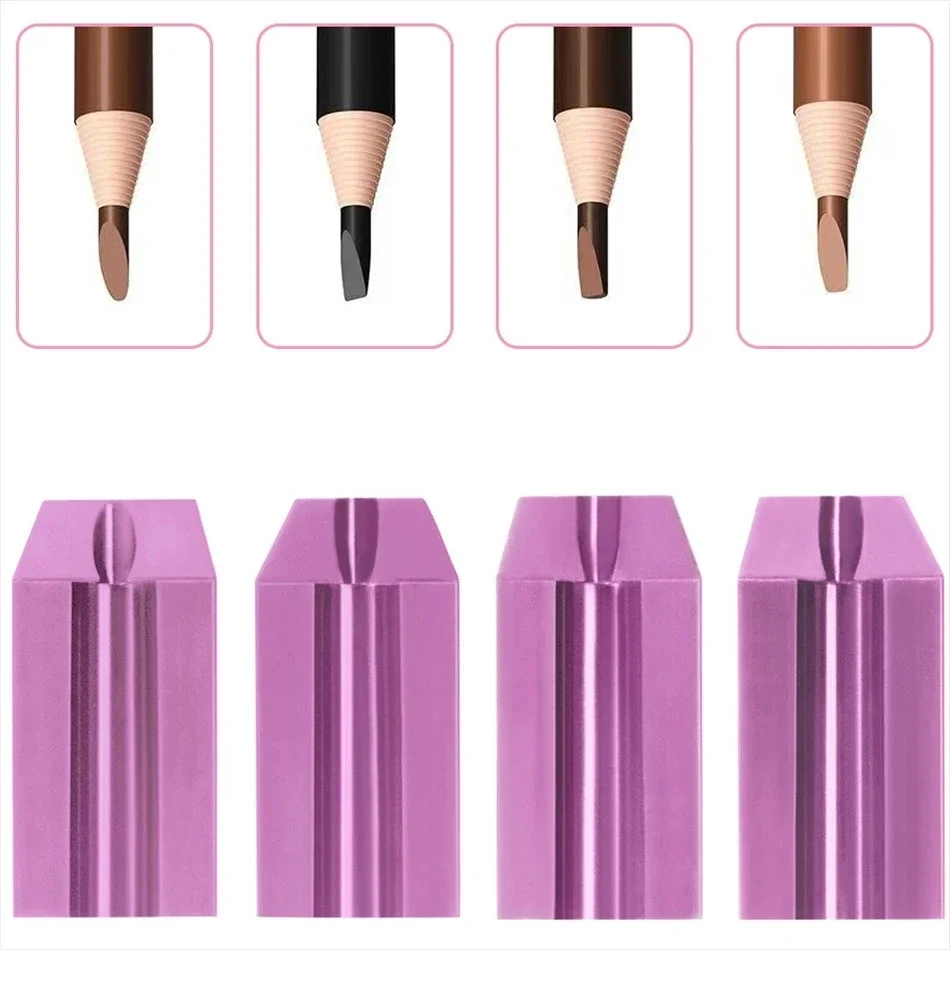 

4 In 1 Eyebrow Pencil Sharpener Microblading Tattoo Marker Permanent Makeup Professional Eyebrow Pencil Sharpening Tip Thin Tool