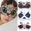 Women Men Sleep Eyeshade Eye Cover Cute Cat Dog Sleep Mask Eyeshade Cover Eye Mask 1pcs Sleeping Soft Blindfold Eyepatch 5