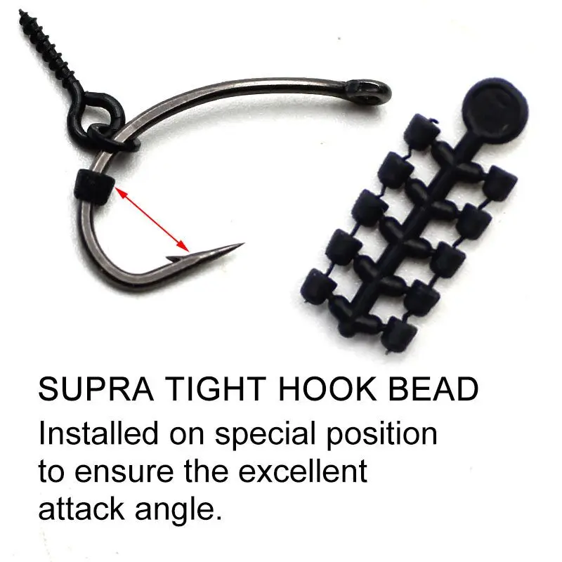 Carp Fishing Accessories Kit Bait Screws Carp Fishing Hook Bait Stopper Boilies Tackle Set For Fishing Rig Stop Beads Equipment 2