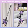 INSE Cordless Vacuum Cleaner, Electric Floor Sweeper,Lightweight Household Wireless Rechargeable Vacuum Cleaners 3