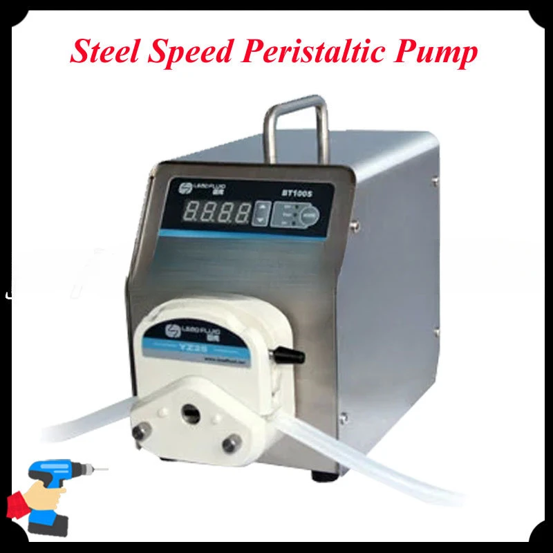 

Variable Speed Peristaltic Pump Digital Display Controlling Low Flow Precise Dropping Variable Fluid Pumps BT100S-ZY15