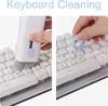 7 in 1 Cleaning Kit Computer Keyboard Cleaner Brush Earphones Cleaning Pen For AirPods iPhone Cleaning Tools Keycap Puller Set 5