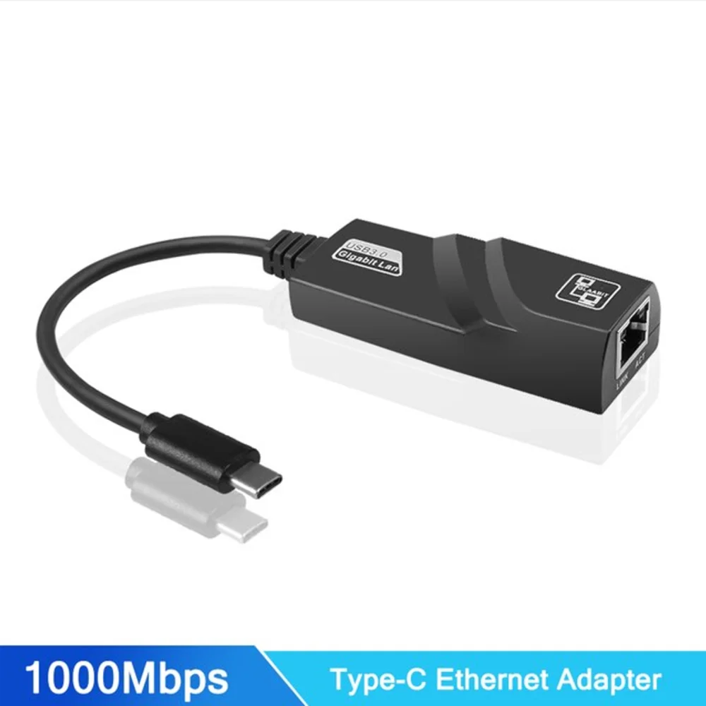 USB 3.0 to Rj45 Ethernet Lan Cable Adapter 10/100/1000Mbps Network Cable for Xiaomi Mi Box PC Windows 10 USB 3.0 Network Card