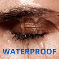 Black waterproof Mascara for all Lengthening make up products Eyelash Extension Eye Lashes mascara 4d effect  Korean cosmetics 2