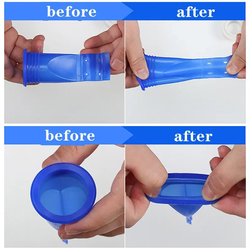Floor drain filter Floor Drain Anti Odor Smell Sinks Sewer Pipe Silicone Stopper Waste Hair Clogging Water Filter Bathroom Kitchen Toilet Strainers
