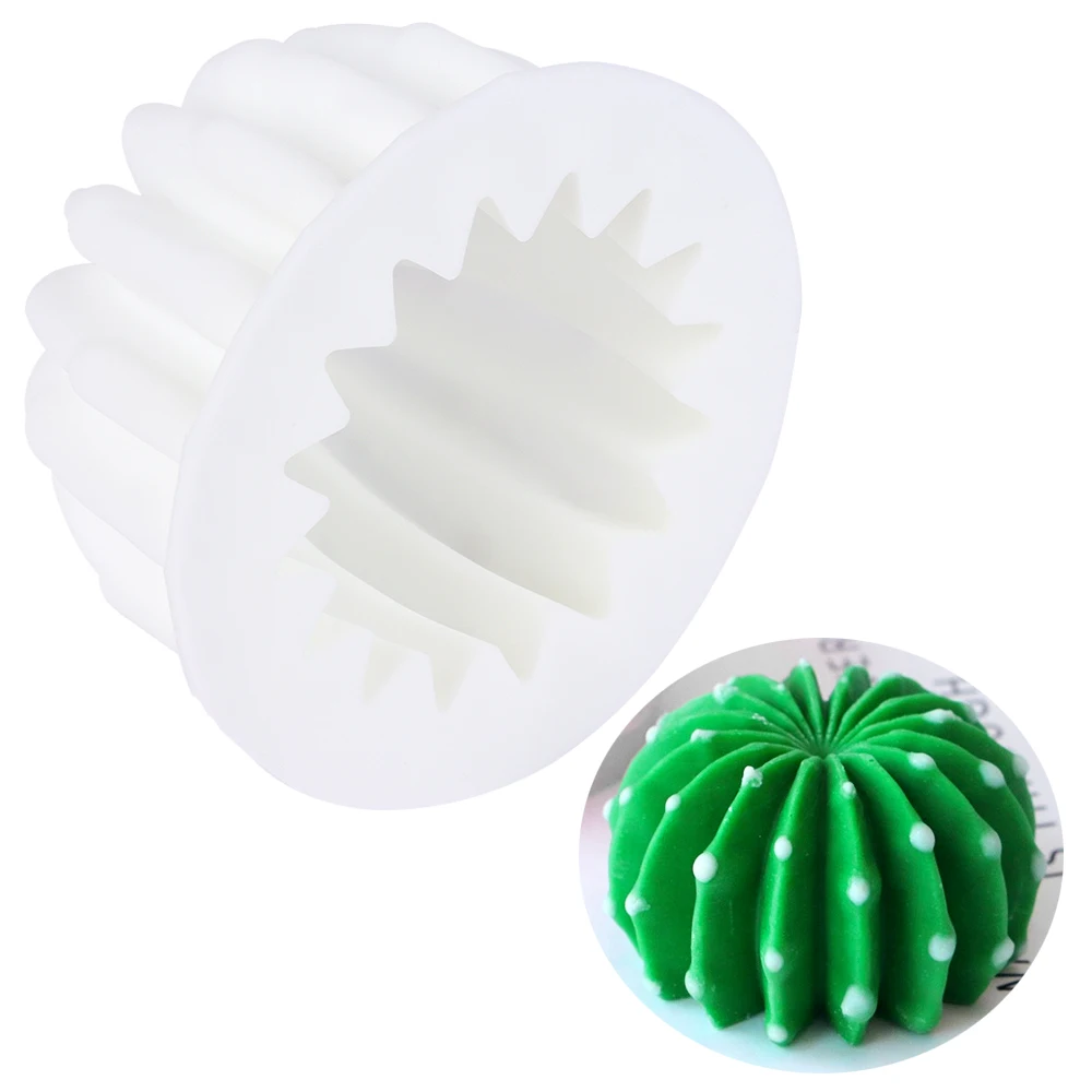 Cactus Plant Candle Silicone Mould DIY Handmade Candle Mould Gypsum Forming Resin Mould Aromatherapy Soap Candle Making Supplies
