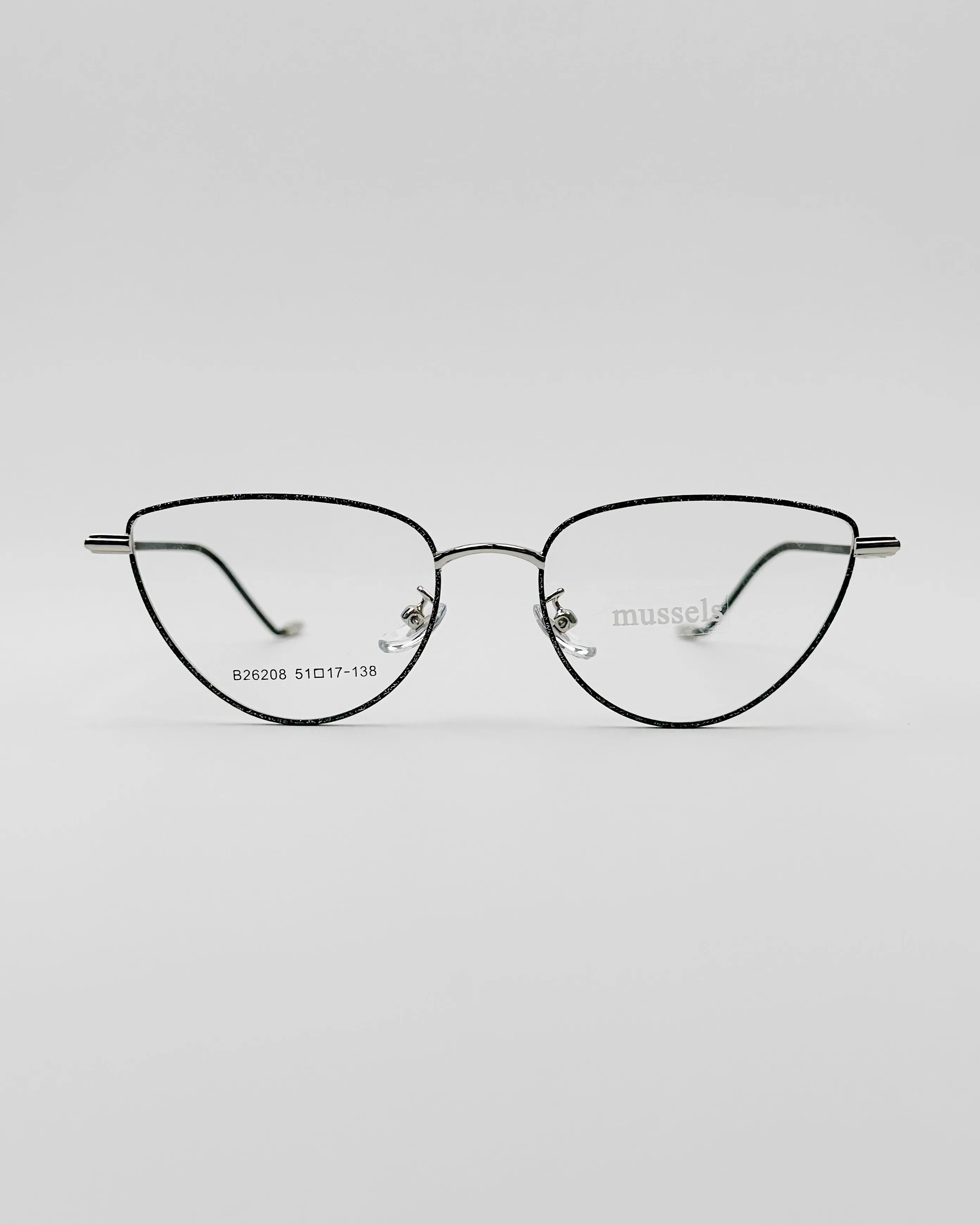 New metal cat's eye personality glasses frame ins scenery learning frame fashion flat light