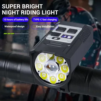 Rechargeable LED Bike Handlebar Light 1