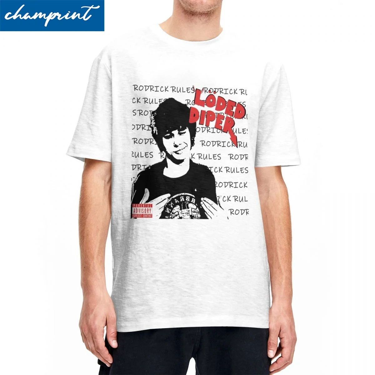 

Loded, Обложка для альбома Diper, футболка, унисекс, хлопковая одежда, винтажная, с круглым вырезом и коротким рукавом