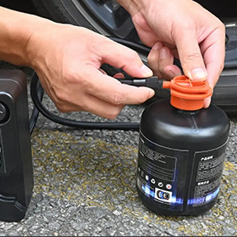 Tire Repair Kit Tire Inflator Air Filler Sealant 450ml Tire Repair Tools Professional Quick Repair Inflator For Cars Motorcycles SUVs