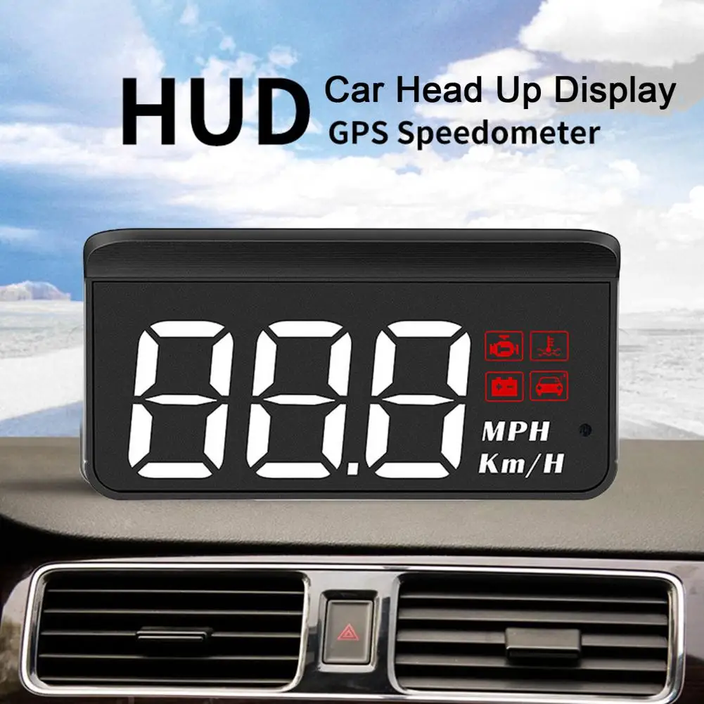 

Portable Car Head Up Display Display Screen Overspeed Warning Auto OBD HUD Digital Projection Car Speedometer Vehicle Supplies