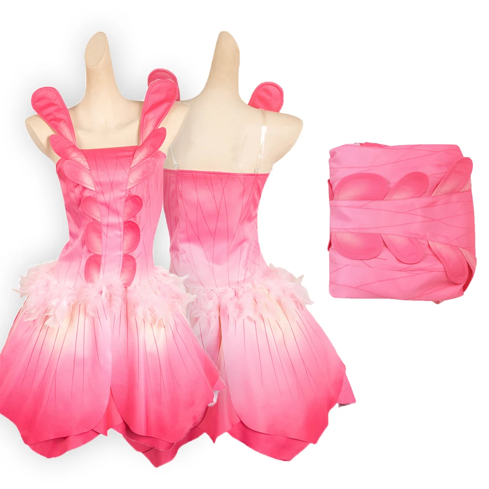 

Аксессуары для кинофильмов, фантазия, розовый цвет, карнавальный костюм на Хэллоуин для взрослых женщин, для ролевых игр