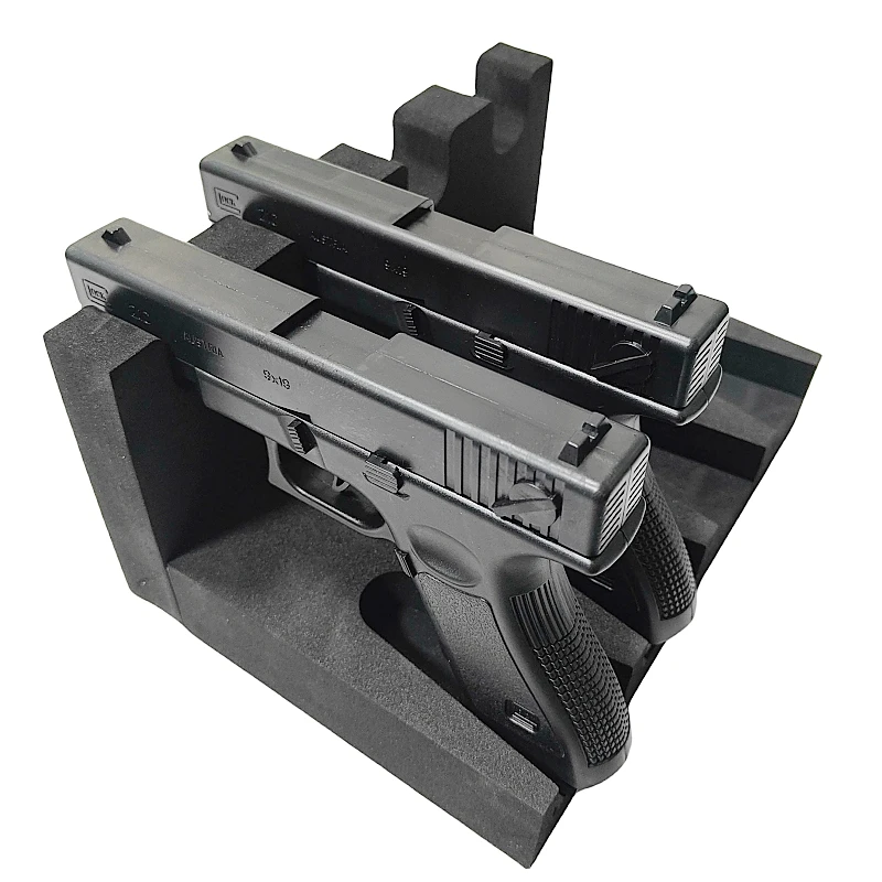 HighQualityEVAFoamHandgunRackDisplayStand4SlotHandgunHolder