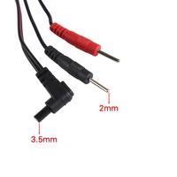 Electrode TENS Unit Lead Wires Connector Cables Relaxation Electrode Lead For for tens Unit Physiotherapy Machine Massage 2