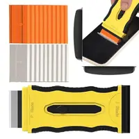 Car Sticker Remover Window Scraper With 20 Cutters Stovetop Scraper Tools Label Remover Quick Cleaning Decal Sticker Remover 1