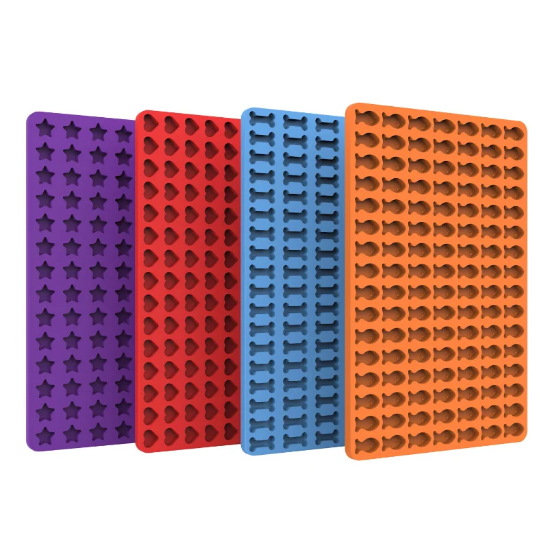 Stampo In Silicone A Forma Di Stella – 60 Cavità, 17x12 Mm, Antiaderente, Resistente Da -40°C A +230°C, Per Cioccolato, Torte, Caramelle, Ghiaccio - 4