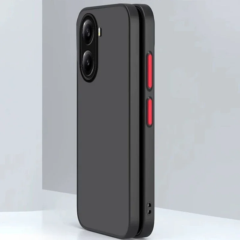 For Xiaomi Poco X7 Pro Phone Cases Transparent Matte Frosted Skin Feel Shell for POCO X7Pro POCOX7 Ultra Thin Protective Case 5