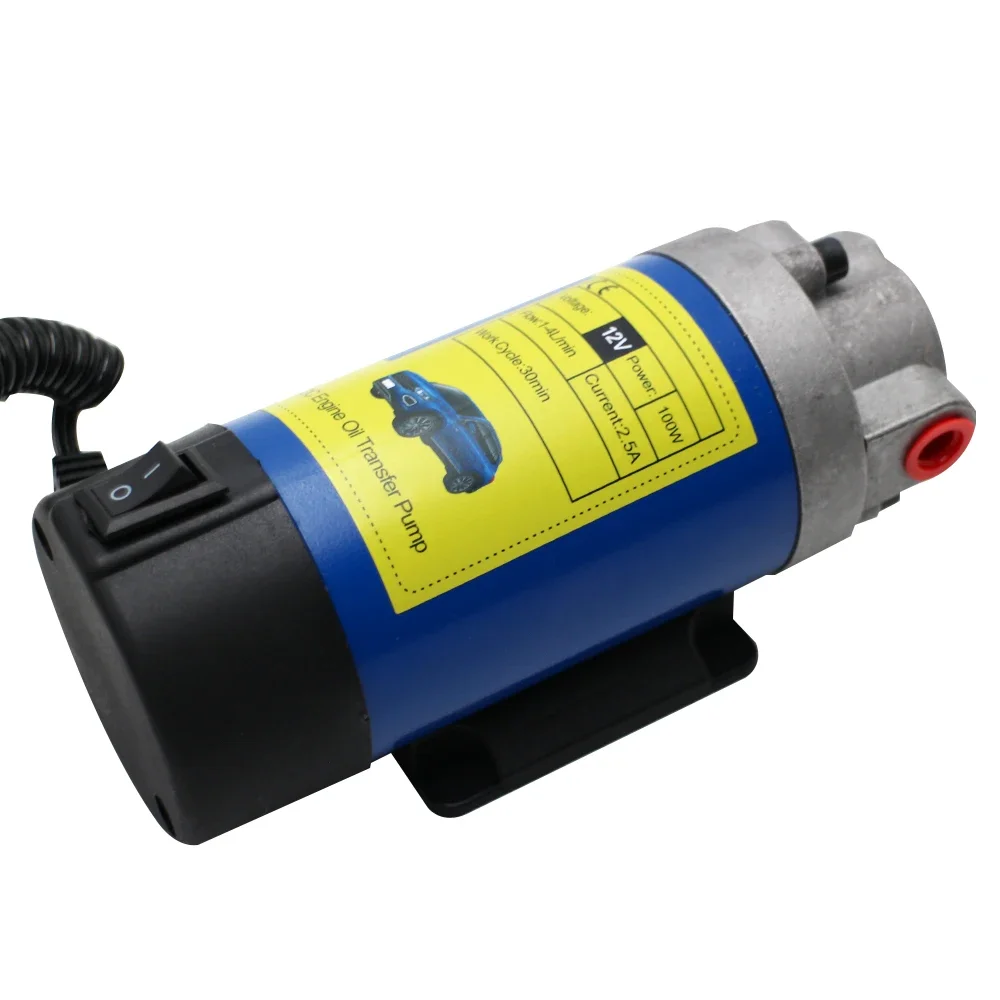 Extrator de Óleo para Carro 12v Oil Change Pump para Bombear Óleo Fuel Transfer Engine Através da Sonda Elétrica Oil Pump