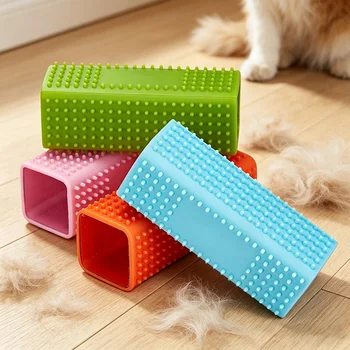 Silicone Pet Hair Removal Brush 1