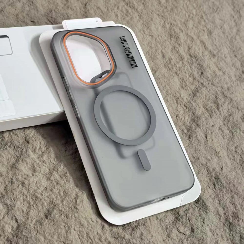 Ultra Thin Half Clear Magnetic Matte Case - Hard PC Cover