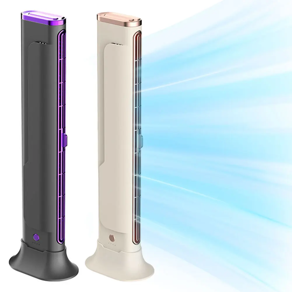 Tower Fan Adjustable Vents Air Condition Fan Space-Saving Oscillating Fan for Bedroom Home Office Room