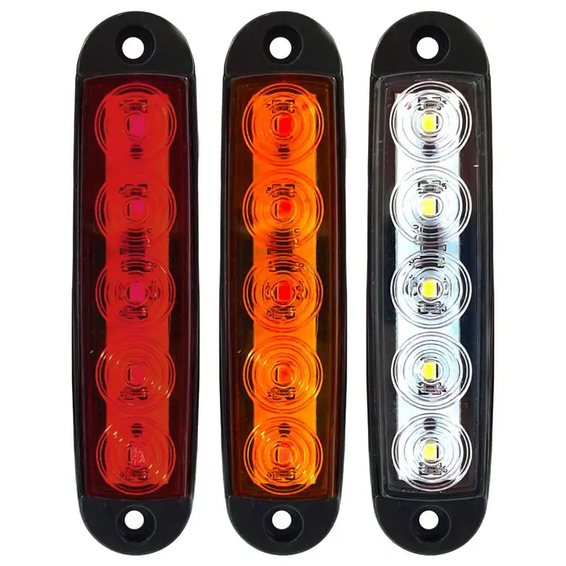 

LED Side Marker Lights Front Caravan Sealed Indicators Clearance Lamp Turn Signal Rear Side Marker Light Auto decor accessories