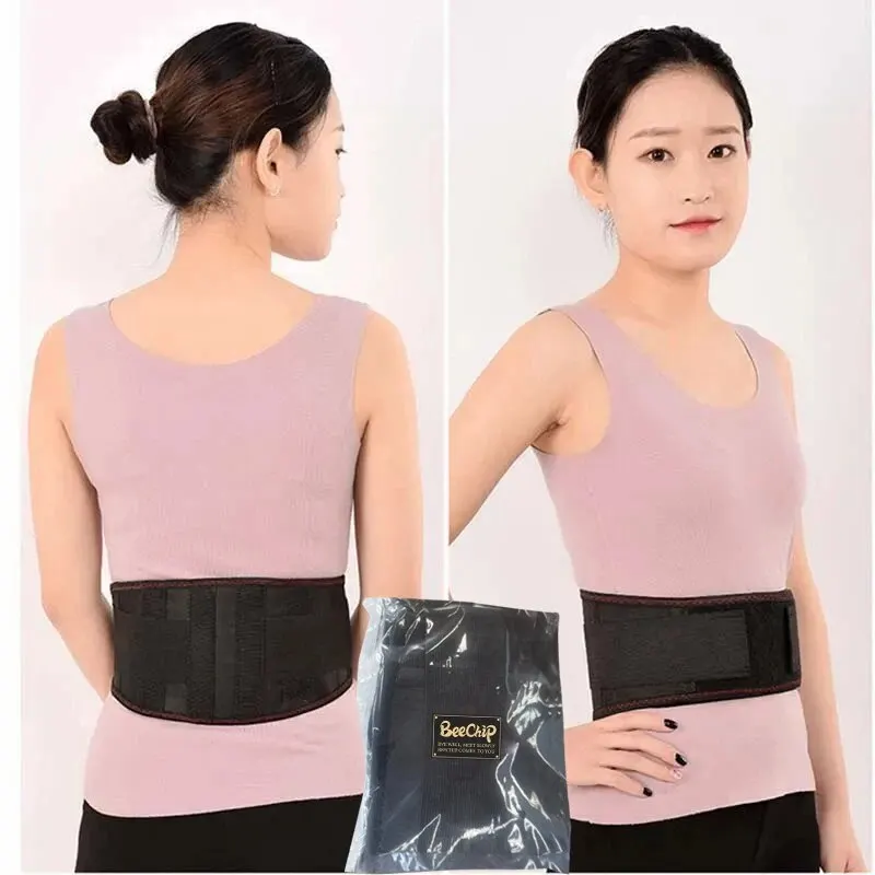 Self-Heating Belt 4 Steel Plate Waist Protection Heat Moderate Temperature Body Protects Effects