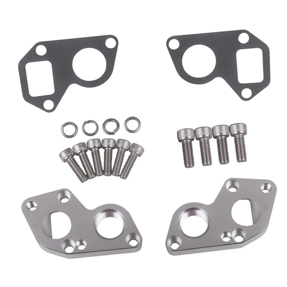 1 Set Engine Water Pump Adapter Gasket Set Electric Water Pump Adapter